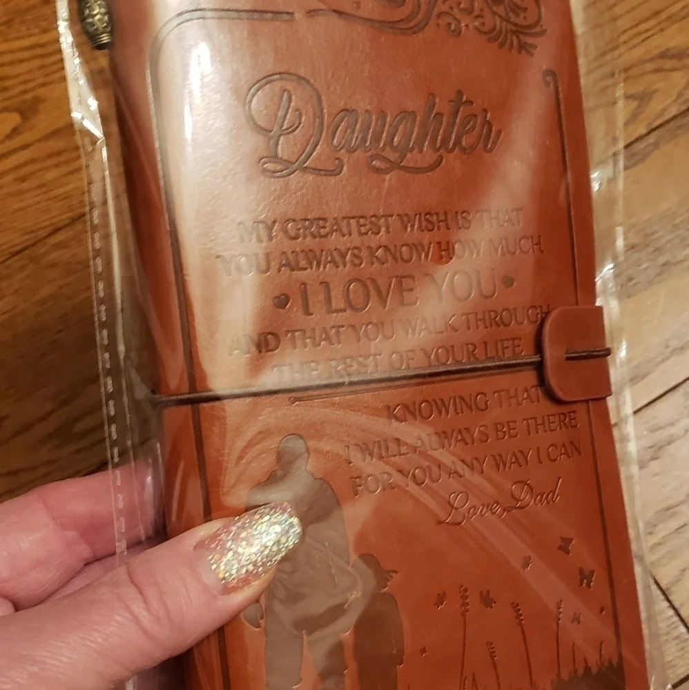 unknown leather journal